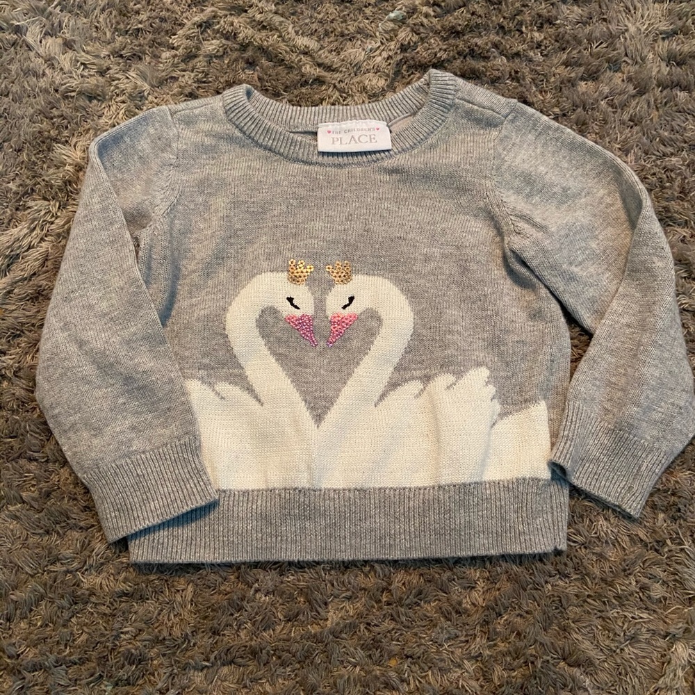 Grey swan sweater